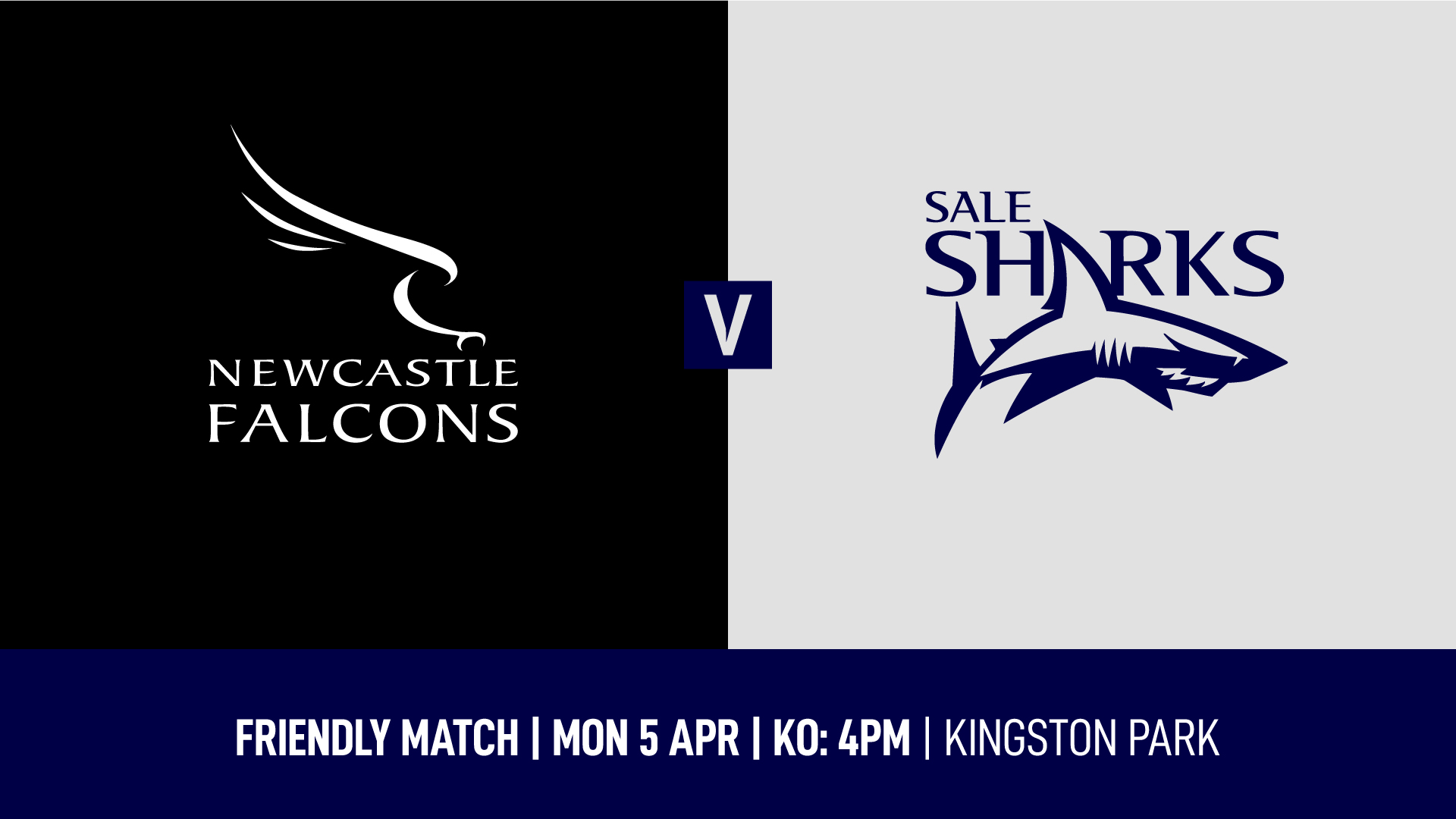 TEAM NEWS Newcastle Falcons v Sale Sharks MidSeason Friendly