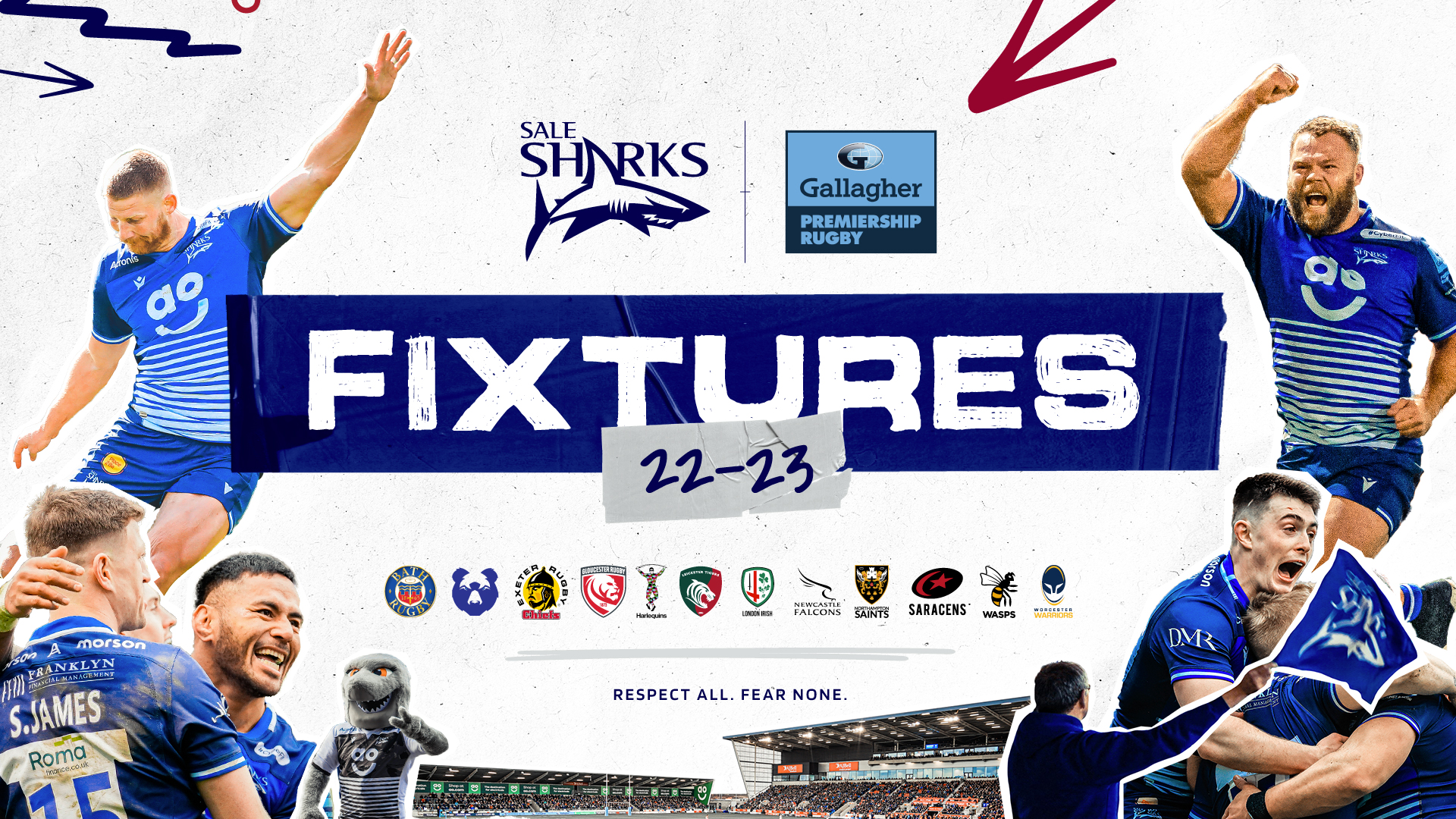 202223 Gallagher Premiership fixtures confirmed Sale Sharks