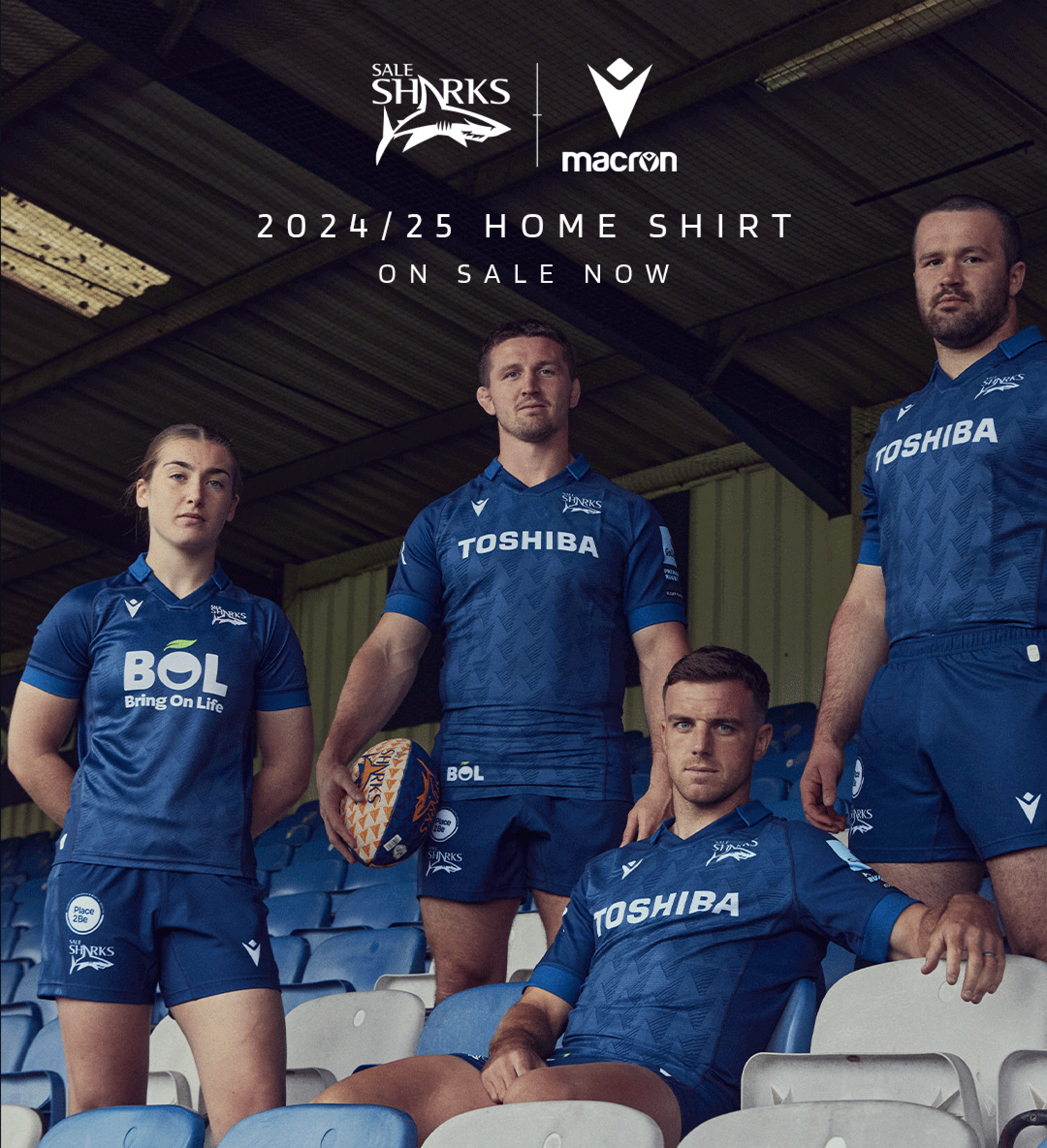 24-25 Home Kit | Sale Sharks