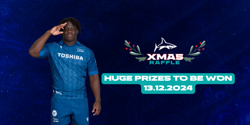 Christmas comes early via the Sale Sharks Foundation XMAS Raffle