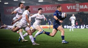 RAMPANT Sharks score five to overpower European GIANTS